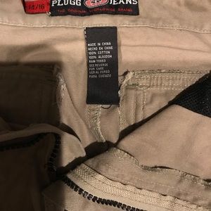 Plugg Kaki Cargo Pants